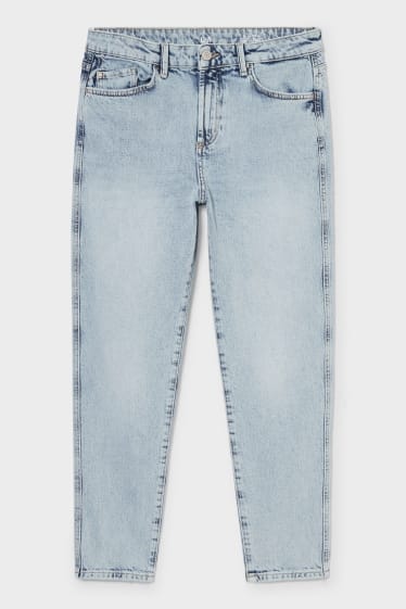 Femmes - Slim tapered jean - jean bleu clair