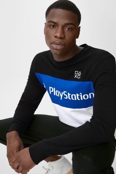 Heren - Sweatshirt - PlayStation - zwart