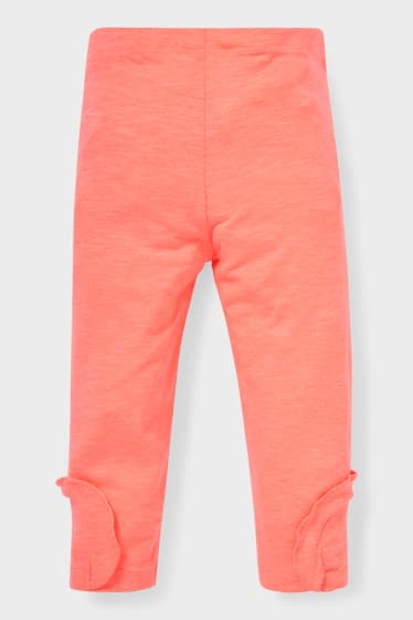 Children - Capri leggings - neon pink