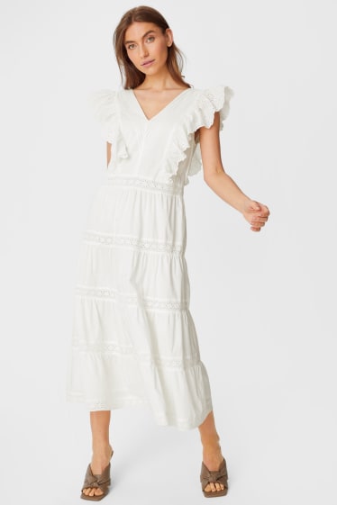 Women - Dress - white