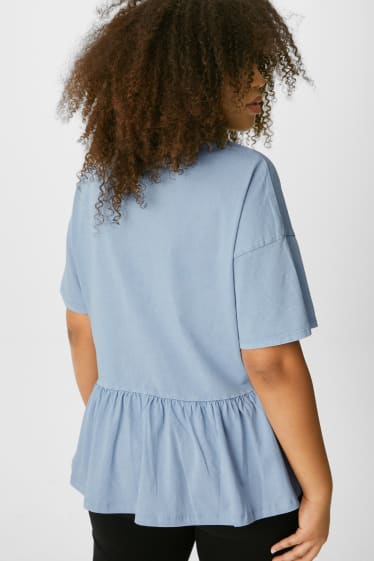 Women - CLOCKHOUSE - T-shirt - light blue