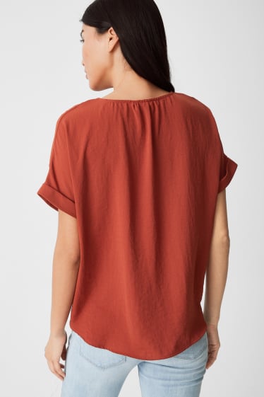 Women - Blouse - brown