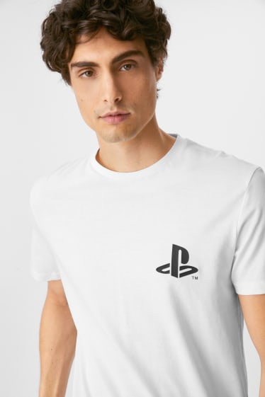 Men - T-shirt  - PlayStation - white