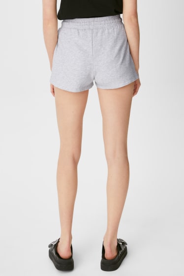 Women - CLOCKHOUSE - sweat shorts - light gray-melange