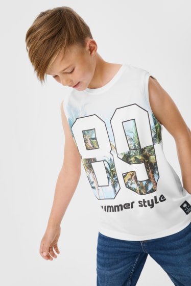 Children - Multipack of 2 - top - white