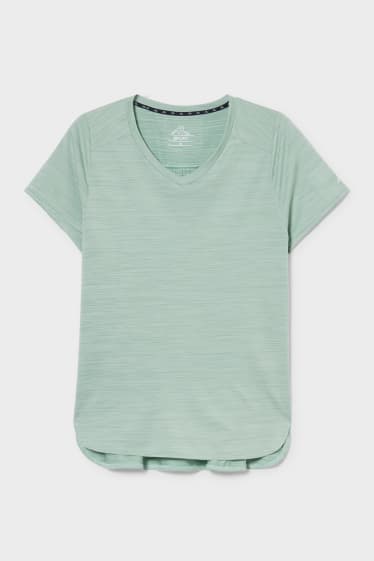 Dames - Sport-T-shirt - mintgroen