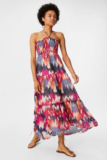 Women - Empire dress - multicoloured