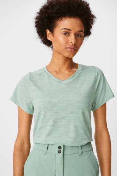 Donna - T-shirt tecnica - verde menta