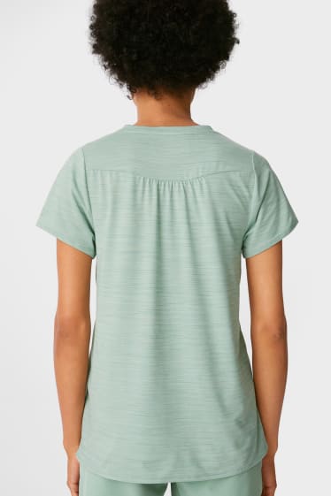 Donna - T-shirt tecnica - verde menta