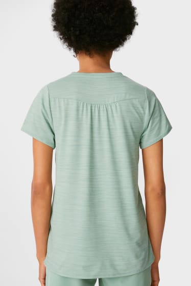 Dames - Sport-T-shirt - mintgroen