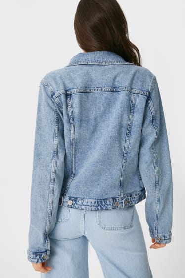 Damen - Jeansjacke - jeans-hellblau