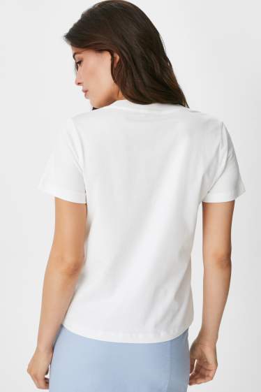 Women - T-shirt - cremewhite