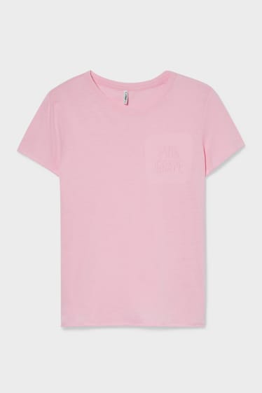 Women - ONLY - T-shirt - rose