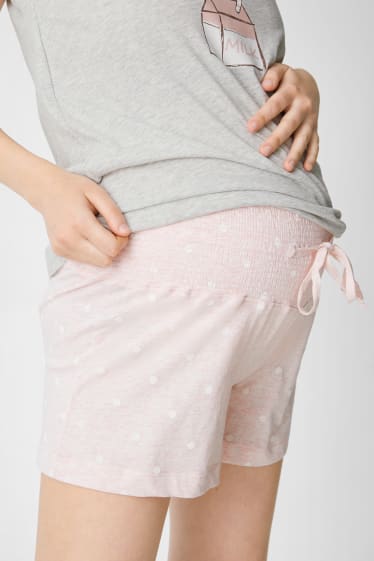 Women - Nursing pyjamas - light gray-melange