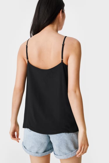 Women - Blouse top - black