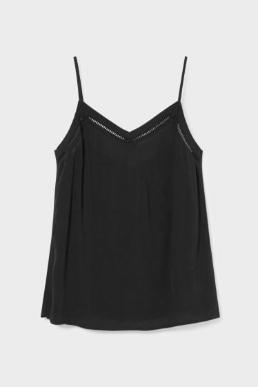 Women - Blouse top - black
