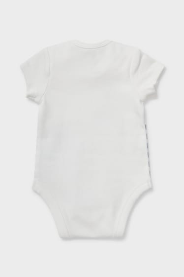 Babies - Baby bodysuit - white / blue
