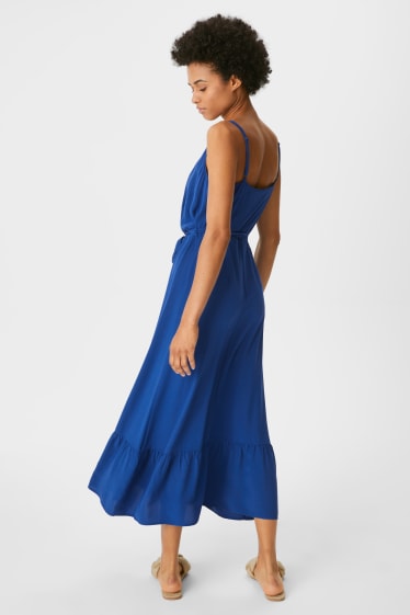 Mujer - Vestido fit & flare - azul oscuro