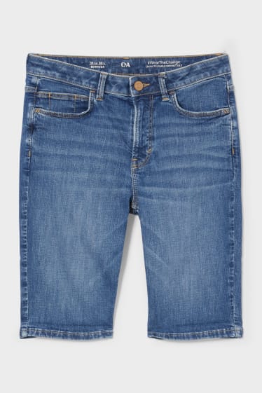Donna - Bermuda di jeans - jeans blu