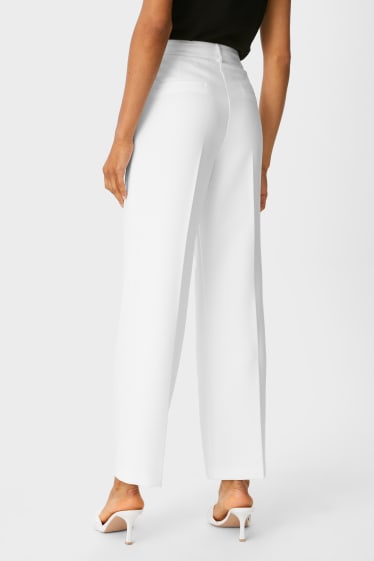 Donna - Pantaloni business - bianco