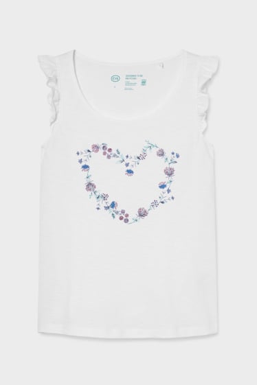 Women - Pyjama top - white