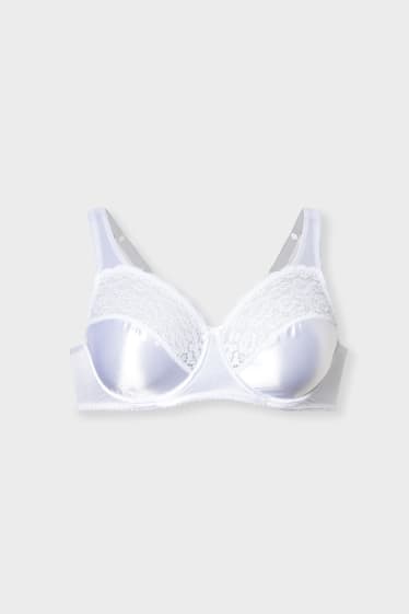 Women - Underwire bra - white