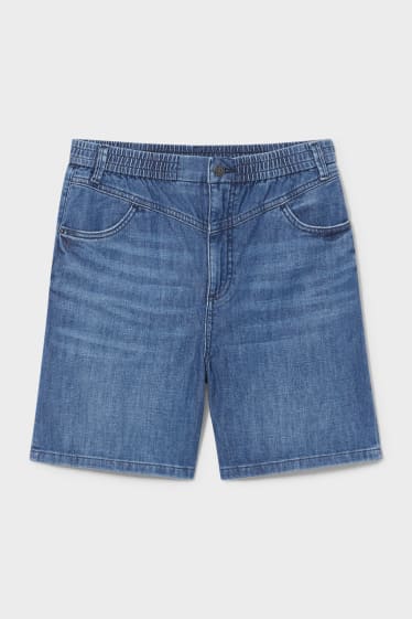 Donna - Shorts di jeans - jeans blu