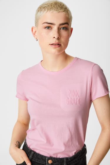Women - ONLY - T-shirt - rose