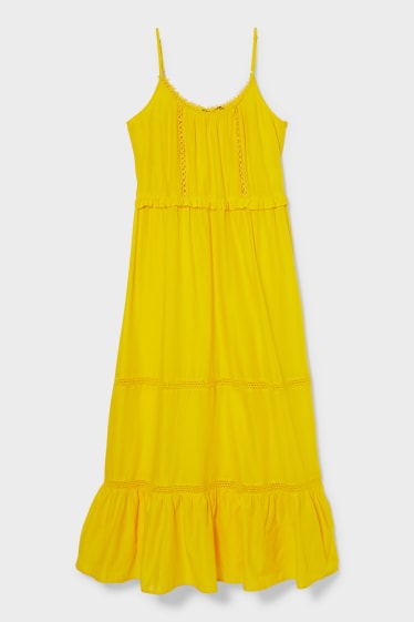 Women - Dress - yellow