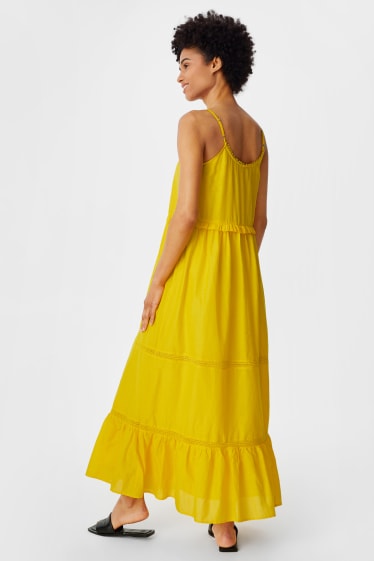 Women - Dress - yellow
