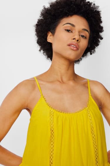 Women - Dress - yellow