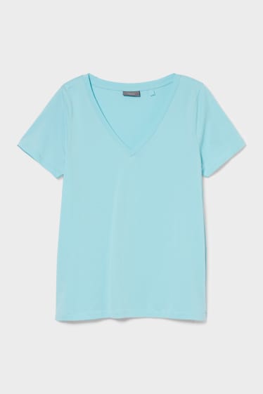 Femmes - T-shirt - turquoise clair