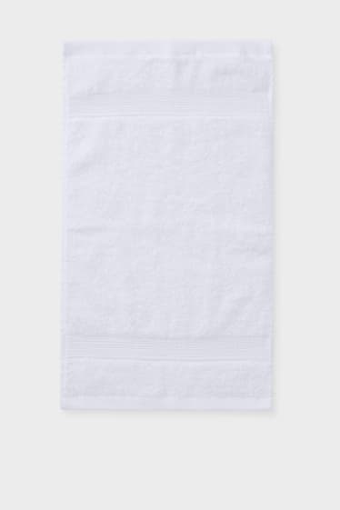 Serviette - 50 x 30 cm - blanc