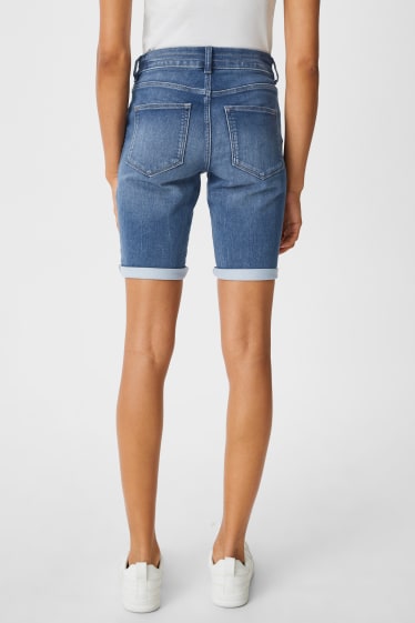 Damen - Jeans-Bermudas - Jog Denim - jeansblau