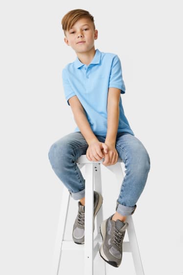 Kinderen - Super skinny jeans - jeansblauw