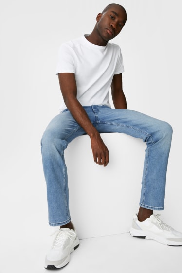 Mężczyźni - MUSTANG - slim jeans - Washington - dżins-jasnoniebieski