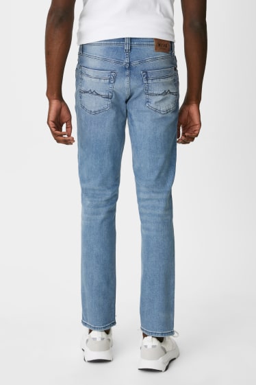 Men - MUSTANG - slim jeans - Washington - denim-light blue