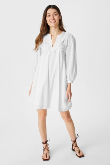 Women - Dress - white