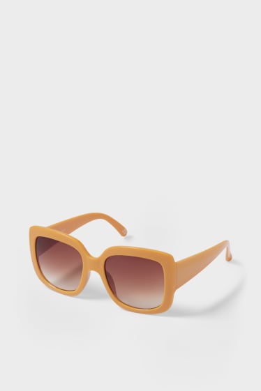 Women - Sunglasses - yellow