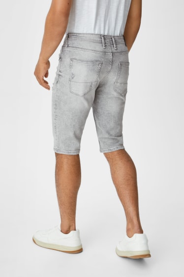 Herren - CLOCKHOUSE - Jeans-Bermudas - jeans-hellgrau