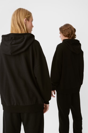 Teens & young adults - CLOCKHOUSE - hoodie - gender neutral - black