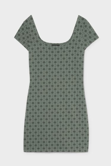Women - Sheath dress - dark green