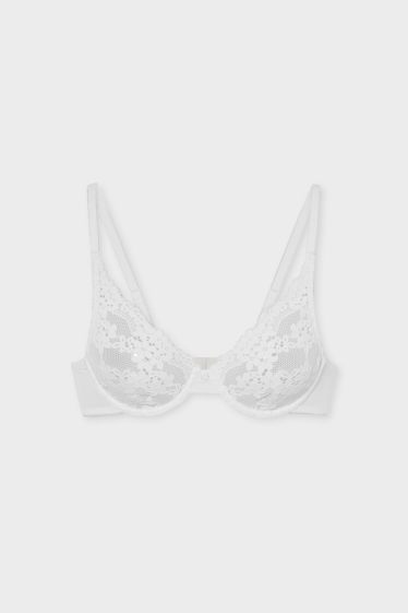 Women - Underwire bra - FULL COVERAGE - cremewhite