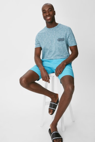Hommes - Shorts - flex - turquoise clair