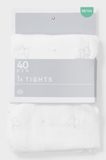 Children - Tights - 40 denier - white