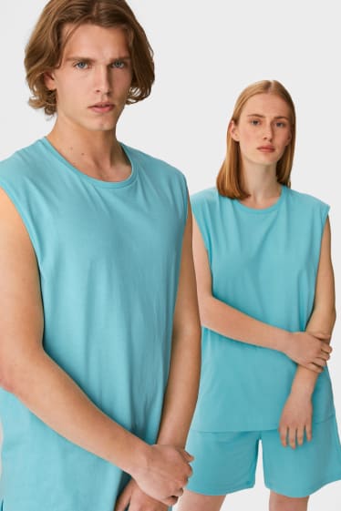 Unisex - CLOCKHOUSE - vest top - gender neutral - light turquoise