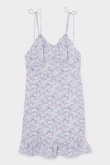 Teens & young adults - CLOCKHOUSE - dress - floral - light violet