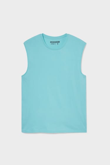 Unisex - CLOCKHOUSE - vest top - gender neutral - light turquoise