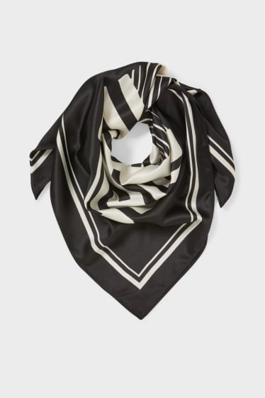 Teens & young adults - CLOCKHOUSE - satin neckerchief - black