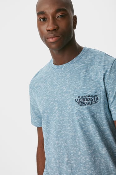 Hommes - T-shirt - turquoise foncé